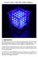 4x4x4 LED Cube Kit with Arduino