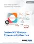 Total Video Solution Cybersecurity Protection. ConteraWS Platform Cybersecurity Overview