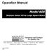 Operation Manual. Model 600. Moisture Sensor Kit for Large Square Balers OPR-BLE 5/18