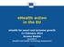 ehealth action in the EU