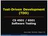 Test-Driven Development (TDD)