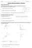 Geometry Review for Semester 1 Final Exam