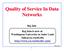 Quality of Service In Data Networks