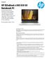 Datasheet. HP recommends Windows 10 Pro. Four brilliant use modes. Built on a secure foundation. Speak up, listen in