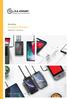 Mobility Complete Solution PRODUCT CATALOG