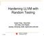 Hardening LLVM with Random Testing
