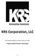 KRS Corporation, LLC. Programmable 20 Button USB Keypad. KRS Keypad Configuration program setup and usage. V 1.1