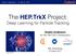 The HEP.TrkX Project: Deep Learning for Particle Tracking