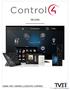 WELCOME USING THE CONTROL 4 REMOTE CONTROL COPYRIGHT TVTI ALL RIGHTS RESERVED
