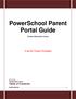 PowerSchool Parent Portal Guide