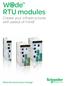 RTU modules Create your infrastructures with peace of mind!