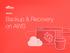 EBOOK: Backup & Recovery on AWS