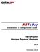 Installation & Configuration Guide. NETePay for Mercury Payment Systems V Part Number: