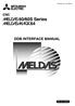 MELDAS, MELDASMAGIC, and MELSEC are registered trademarks of Mitsubishi Electric Corporation. The other company names and product names are