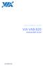 DEVELOPMENT GUIDE VIA VAB-820. Android BSP v
