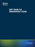 SAS Studio 3.6: Administrator s Guide