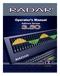 RADAR Operator s Manual. Software Version
