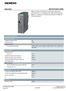 Product type designation. General information. Supply voltage. Input current. Power loss