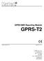 GPRS/SMS Reporting Module GPRS-T2