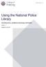 Using the National Police Library