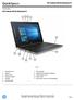 QuickSpecs. Overview. HP ProBook 450 G5 Notebook PC. HP ProBook 450 G5 Notebook PC. Front