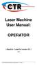 Laser Machine User Manual: