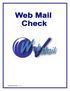 Web Mail Check v 1.0