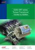 E200 ORT series Torque Transducer 10mNm to 500Nm