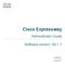 Cisco Expressway. Administrator Guide. Software version: X8.1.1 D