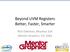 Beyond UVM Registers Better, Faster, Smarter