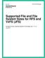 Supported File and File System Sizes for HFS and VxFS (JFS)
