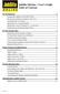 JobSite OnLine User s Guide Table of Contents