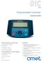 01C06/05. Programmable Controller. TomaHawk 8635A. Key benefits. Typical applications for system control