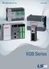 Programmable Logic Controller. XGB Series