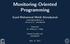 Monitoring-Oriented Programming