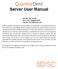 Server User Manual. Doc No.: TM -721-EN Rev.: (August 2017) Part No.: CR-FPM EN