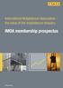 IMOA membership prospectus