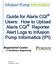 Guide for Alaris CQI Users: How to Upload Alaris CQI Reporter Alert Logs to Infusion Pump Informatics (IPI)