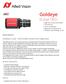 Goldeye G-032 TEC1. Description. Goldeye G VGA InGaAs camera with large pixel. Benefits and features. Options