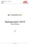 MyDiagnostick 1001R - Device Manual UI FINAL Revision 1. MyDiagnostick 1001R. Device Manual. Page 1 of 10