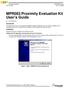 MPR083 Proximity Evaluation Kit User s Guide