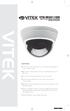 VITEK VTD-IR2811DN FEATURES: 1/3 Color CCD with 560 TV of Lines Resolution (600 TV Lines in B/W mode)