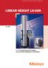 LINEAR HEIGHT LH-600 PRE 1286(2) 1-D / 2-D