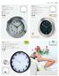 Aluminium wall clock with hygrometer and thermometer and a wide frame Packing: 12 pieces Size: Ø 25 x 4,2 cm Material: Aluminium