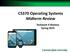CS370 Operating Systems Midterm Review. Yashwant K Malaiya Spring 2019