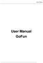 User Guide. User Manual GoFun
