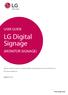 LG Digital Signage (MONITOR SIGNAGE) USER GUIDE. WebOS