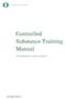 Controlled Substance Training Manual