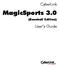 CyberLink. MagicSports 3.0. (Baseball Edition) User s Guide
