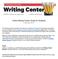 Online Writing Center Guide for Students February 2019